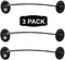 REZIPO 3 Pack Black Refrigerator Door Locks with 6 Keys, Key Locks for Fridge, Cabinet, File Drawer and More...